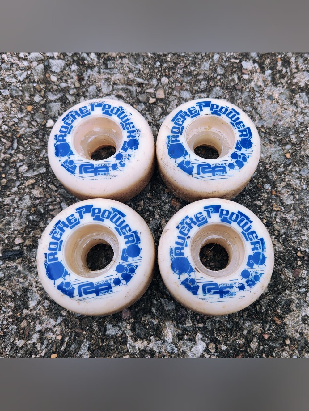 Vintage Y2K Rocket Power Skateboard Wheels